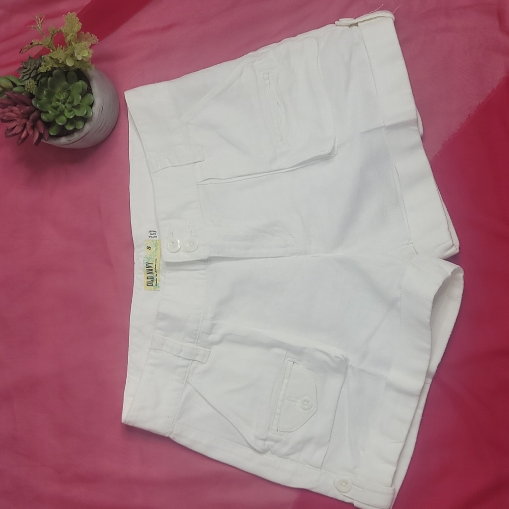 Old Navy white shorts sz 8